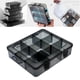 thumbnail image 3 of Caja de almacenamiento de plástico Macarena organizador de joyas 9 rejils L, 3 of 8