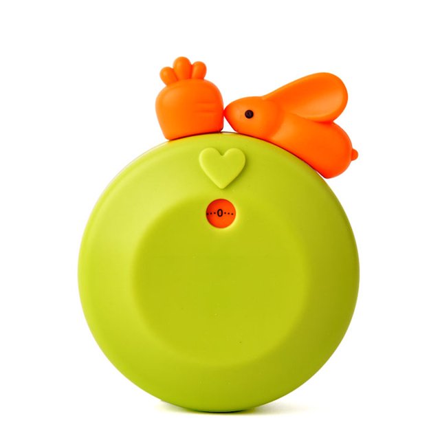Zootealy Kitchen Gadget 60-Minute Timer Cartoon Animal Mini Cooking Cute Rabbits Kitchen Mechanical Timer Alarm