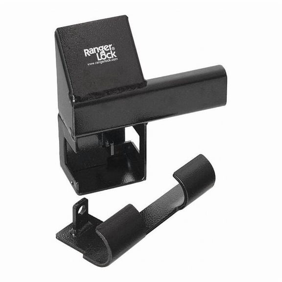 Ranger Lock Padlock Guard,9 in,Hardened Steel,Black RDSC-00