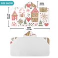 thumbnail image 4 of Yayeee Kids Hooded Towels Toddler Soft Absorbent Beach Bathing Wrap 50" x 23.5", Brown Nordic Christmas House, 4 of 5