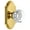 Gold, variant on Grandeur 821514 Arc Solid Brass Rose Privacy Door Knob Set - Brass