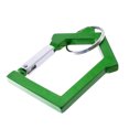 thumbnail image 2 of West Coast Paracord House Shaped Carabiner with Split Key Ring - Colored Aluminum - Multiple Pack Sizes and Colors to Choose From, 2 of 3