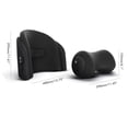 thumbnail image 3 of Almohada De Masaje Para El Cuello Del Coche, Masajeador De Tejido Profundo Silencioso Y De Bajo Ruido, Almohada De Asiento De Espuma Viscoelástica Para Viajes, Hogar Y Oficina, 3 of 6