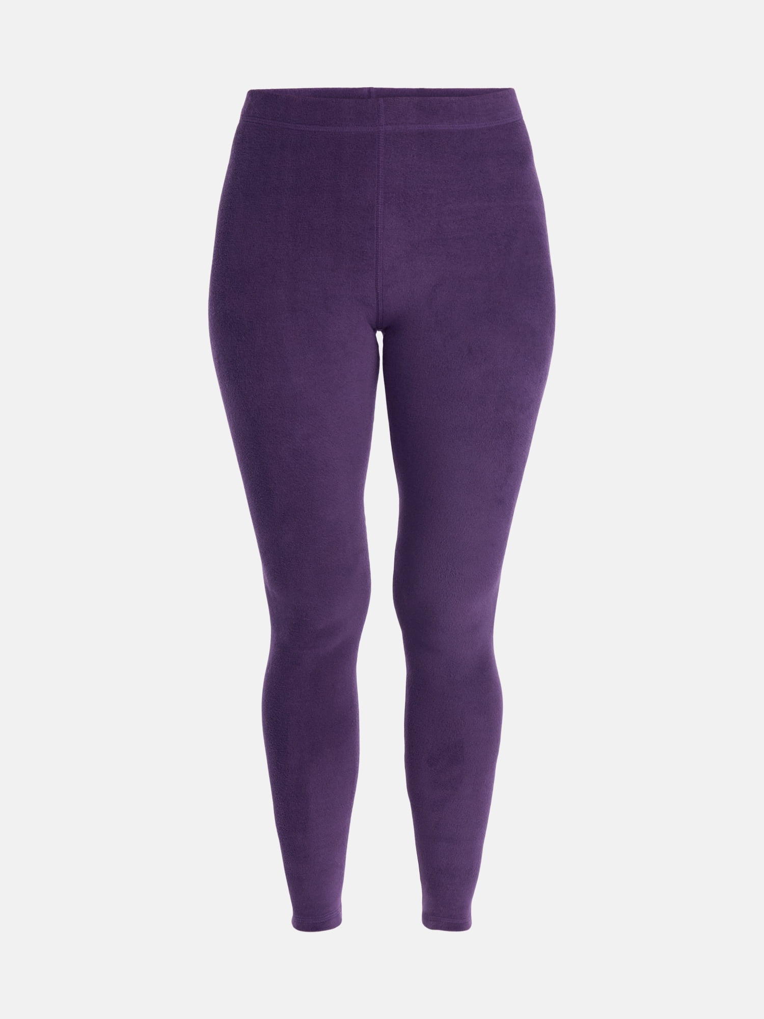 ClimateRight by Cuddl Duds Stretch Fleece Women's Mild Natural Rise Base Layer Thermal Legging, Sizes XS to 4X