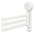 thumbnail image 1 of SIfdSeng Get it Fast 3 Arms Towel Rack with Suction Cup No Drill Easy Install Wall Mounted Bathroom Towel Rack 180 ° Rotation Space Saving Towel Bar for Bath Kitchen, 1 of 4
