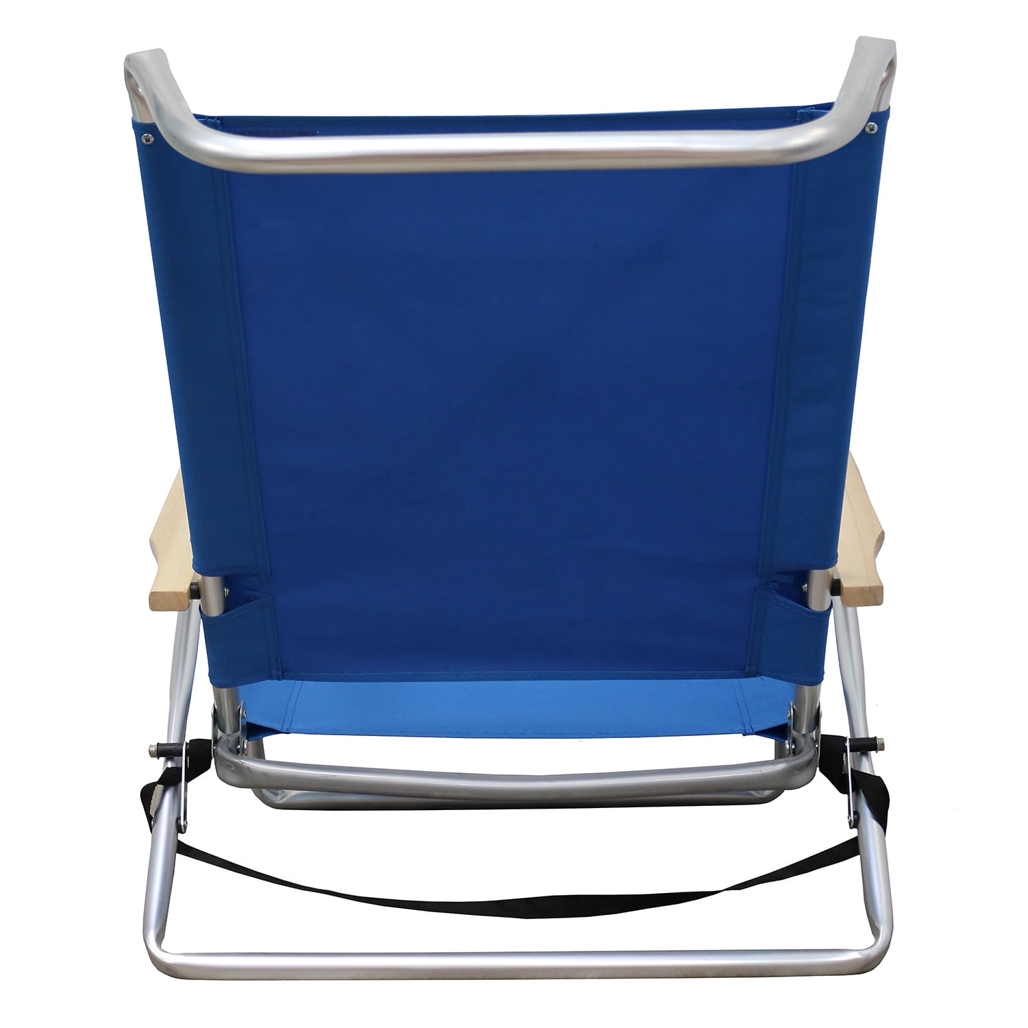 (2 pack) Seasonal Supply Co. 5-Position Lay Flat Beach Chair