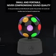 thumbnail image 6 of Disco Ball Light Bluetooth Speaker New Arrivals 6.5 Inch Heart Shaped Rotating Disco Ball with LED Lights Disco Lights for Parties Stage Light Projection, 6 of 6