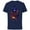 Navy, variant on Marvel Spider-Man: No Way Home Peter Parker Silhouette - Short Sleeve Cotton T-Shirt for Adults - Customized-Red