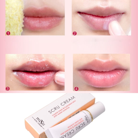 Hauiodp Beauty Lip Scrub Removal Horniness Water Science lips Exfoliating Gel