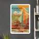 thumbnail image 2 of Hojalata Rectangular Wdftyju 20*30cm Plano Serie Caligrafía Y Pintura Los Ángeles California, 2 of 9
