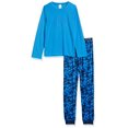 thumbnail image 2 of Ensemble de Pyjama Jogger à Manches Longues pour Garçons, Camouflage Marine, Grand, 2 of 2