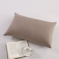 thumbnail image 3 of JML Queen Size Duvet Cover Set 3 Piece, Washed Microfiber Comforter Cover,Taupe, 3 of 5