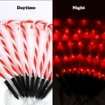 thumbnail image 4 of Candy Cane Lights 22" 10 Pack Christmas Candy Cane Pathway Lights, 4 of 5