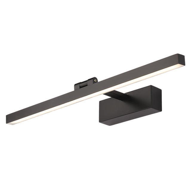 Lámpara de pared moderna con aplique LED AC100-240V 12W 50cm / 19.7in Lámpara de pared interior con Eccomum Lámpara frontal de espejo