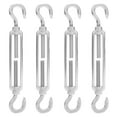thumbnail image 1 of Rope Cable Tensioner,10pcs 304 Strainer Stainless Turnbuckle Rope Tensioner Striking Appearance, 1 of 8