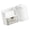 White, variant on Functional 360 Turn Cosmetic Box With Firm Base For Easy Access To Beauty Items