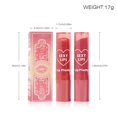 thumbnail image 2 of Fiudx Bálsamo Labial En Forma de Corazón, Hidratante de Larga Duración, Brillo Labial Calmante con Ingredientes Nutritivos, Potenciador Natural Del Color, Ideal para Viajes Diarios, Regalo Perfecto., 2 of 2