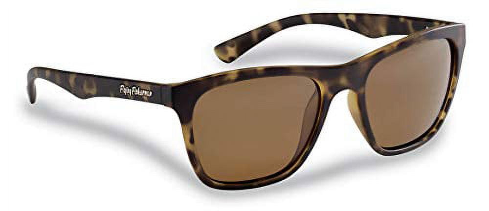 Flying Fisherman Fowey Polarized Sunglasses - Tortoise/Amber