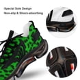 thumbnail image 7 of Lime Leopard Print Walking Shoes for Men Woman Lightweight Tennis Fashion Elastic Sports Shoes Cushion Basketball Shoes, 7 of 7
