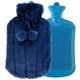thumbnail image 1 of Muyoka Botella de agua caliente de gran capacidad con funda esponjosa de piel sintética, bolsa de agua caliente suave y cálida, bolsa de agua caliente de goma clásica, gran regalo para mujeres y niñas Muyoka Hogar, 1 of 7