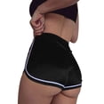 thumbnail image 2 of Sngxgn Womens Cotton Short with Pockets and Drawstring Waist(Black,L), 2 of 4