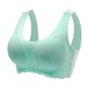 thumbnail image 2 of bralettes para mujer Wirefree Soft Pads Sujetador Tops Gym Workout Sport Sujetador Bustier Crop Top Green_L Magideal bralettes para mujer, 2 of 7
