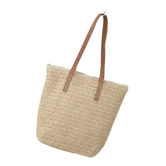 YIEMEEN Large Straw Beach Bag Shoulder Bags for Women Retro Summer Woven Handbag