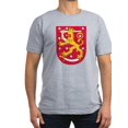 thumbnail image 1 of CafePress - Coat Of Arms Of Finland T Shirt - Men's Fitted T-Shirt, 1 of 1