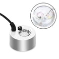 thumbnail image 1 of 24v Metal Ultrasonic Mist Maker Fogger For Pond, Aquarium, Garden, Halloween Eu Plug (silver), 1 of 5
