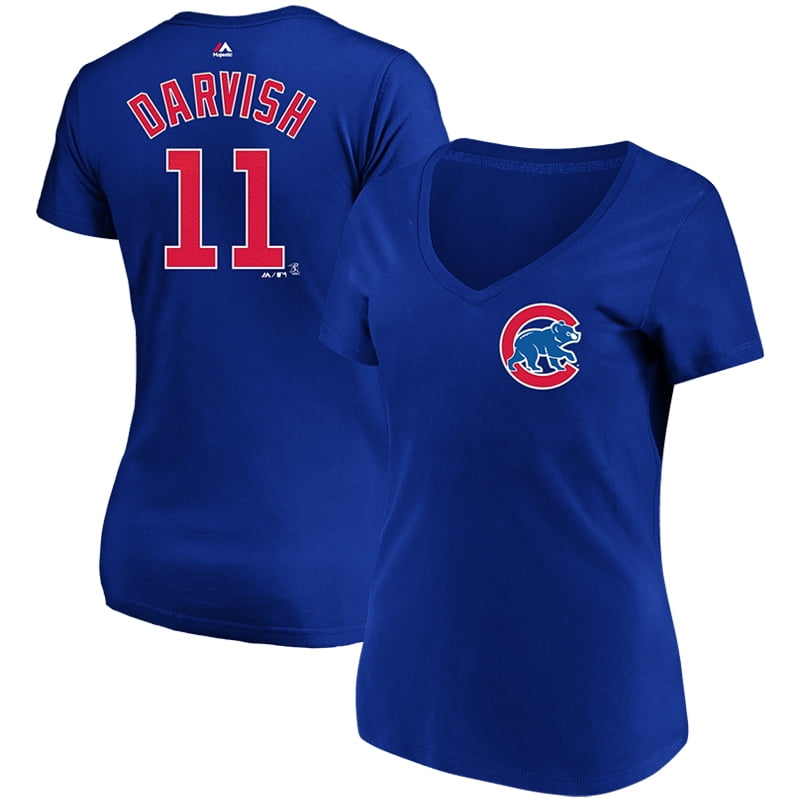 cubs v neck jersey