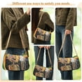 thumbnail image 4 of FORMRS Womens Shoulder Bag with Chain Strap Clutch Purse Cute Tote Handbag, Bright Skeleton, 4 of 7