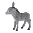 thumbnail image 4 of ziyahi Simulation Animaux Modèle Figure Enfants Éducation Jouet Décor Gris Âne, 4 of 6