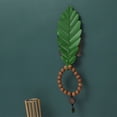 thumbnail image 1 of RKSTN Kitchen Utensils Set Kitchen Essentials Metal Leaf Hook Cloakroom Entrance Key Rack Without Mark And Nail Kitchen Decor, 1 of 5