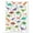 Dinosaurs, variant on CURRENT Watercolor Birds Stickers - Set of 52 Stickers, Two 8-1/2" x 11" Sheets, Holiday Arts and Crafts, Fun for Kids, Spring Themed Gifts, Party Bag Favors
