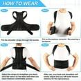 thumbnail image 7 of WSBArt Posture Corrector for Men & Women - Back Brace for Lumbar Support and Upright - Breathable Back Straightener - Posture Improve and Neck, Back, Shoulder Pain Relieve, 7 of 7