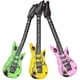 thumbnail image 1 of Guitarra inflable, decoración de fiesta de colores surtidos a prueba de agua (paquete de 6) ShuxiuWang 8390613441348, 1 of 1