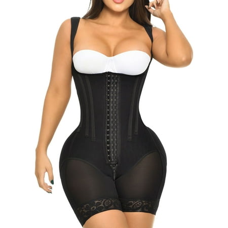 

JOSHINE Shapewear for Women Seamless Fajas Body Shaper Open Bust Bodysuit L