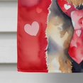 thumbnail image 5 of Airedale Terrier My Valentine House Flag 28 in x 40 in, 5 of 7
