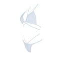 thumbnail image 4 of Women's Sexy Bikini Sets Sexy Handmade Braid Halter Brazilian Bikinis Cutout 2PCS Solid Swimsuits Push up Swimwear, 4 of 6
