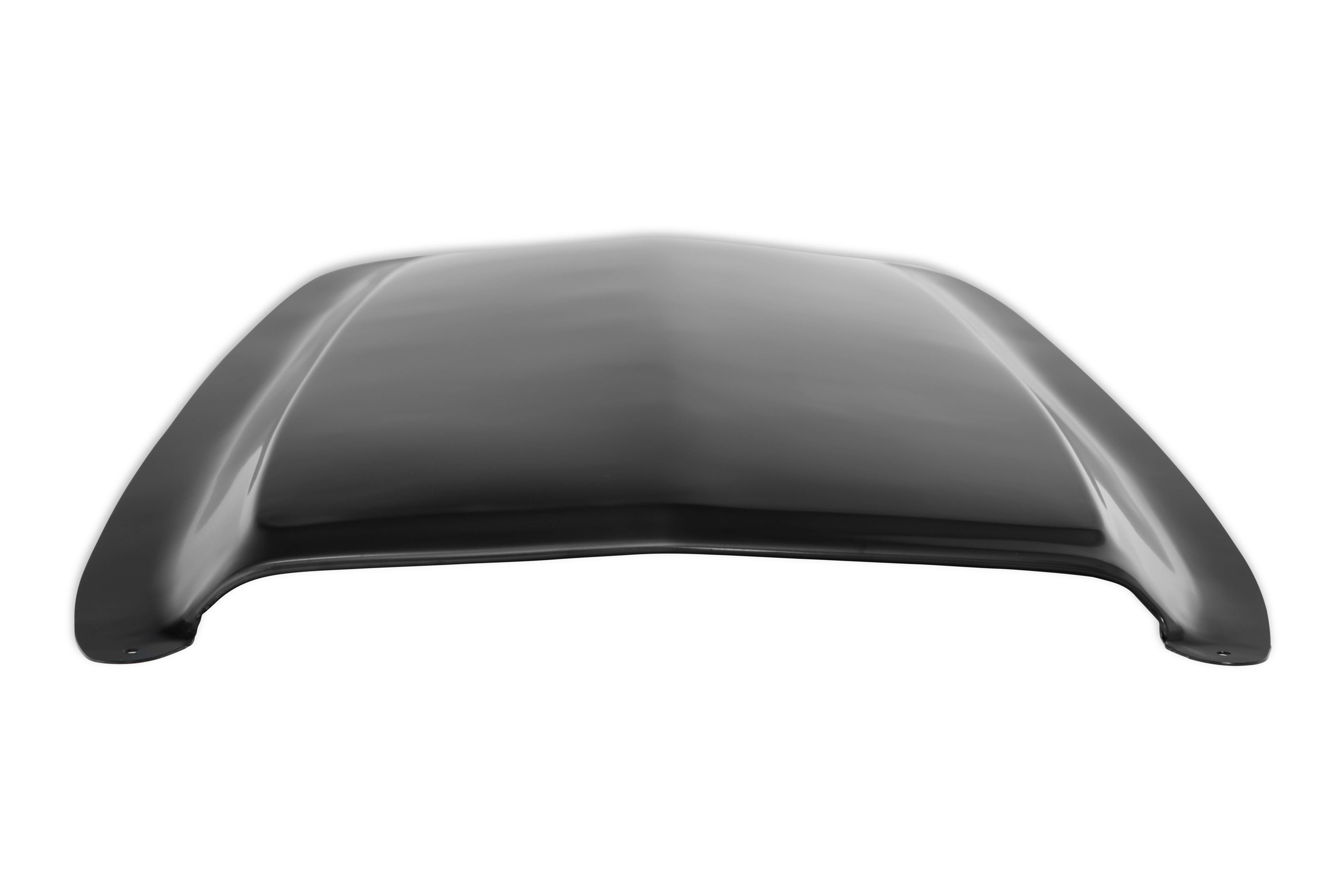 Compatible with 1965-1966 Ford Shelby Mustang GT350 Scott Drake Fiberglass Bolt-On Hood Scoop in a Semi-Gloss Gray Finish Model S1MS-16025-B 