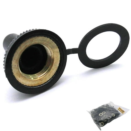 

TrendBox 1 Pack (100pcs) Black 12mm For Toggle Switch Rubber Water Resistance Boot Cover Cap Waterproof Rainproof Lid