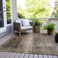 thumbnail image 3 of Dalyn Rugs Machine Washable Indoor/Outdoor Chantille Brown 10' x 14' Rug, 3 of 9