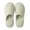 Green, variant on Lovskoo 2024 Mens and Women s House Washable Cotton Memory Foam Slippers Indoor Slip On Linen Shoes Bedroom Slippers Lightweight Non-Slip Rubber Sole for Couples Khaki