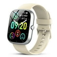 thumbnail image 4 of Smart Watch Fits for Android and iPhone, IP68 Waterproof Smartwatch for Women Men 100+ Sports Modes 1.91-inch Fitness Tracker, Smart Watch with Bluetooth Call(Answer/Make Calls), for Gift White, 4 of 7