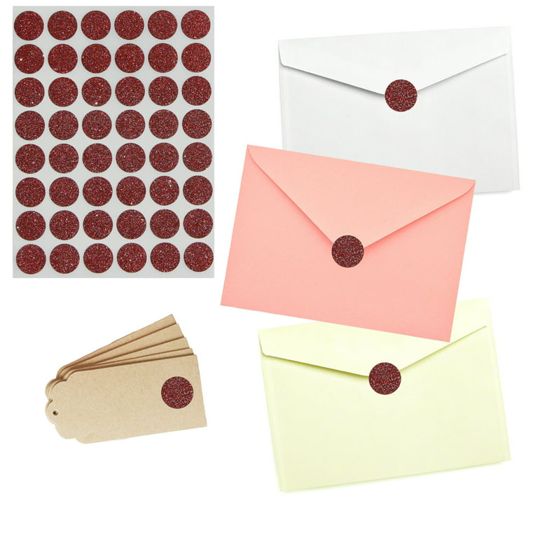 Wedding Envelope Stickers Seal To Close Envelopes For Sealing Invitations  Round