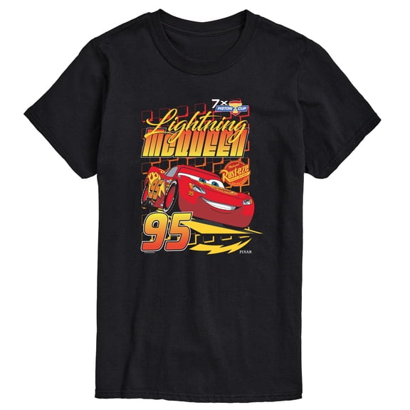 Cars - Lightning Racing - Men's Short Sleeve Graphic T-Shirt