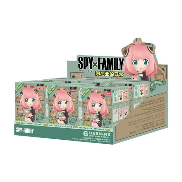 In Stock The Original Spy × Family Anya‘s Daily Genuine Blind Box Toy Anime Figure Model Kawaii Toy Doll Birthday Gift