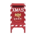 thumbnail image 4 of GDF Studio Red Iron Christmas Mailbox, Indoor Christmas Holiday Decoration, 4 of 5