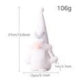 thumbnail image 2 of Yidarton Christmas Three-Dimensional Decoration Supplies Plush Dwarf Doll European And American Style New Faceless Doll, 2 of 10