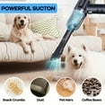 thumbnail image 3 of 4000Pa Twin Turbine Motor Wireless Handheld Vacuum Cleaner - Mini Cordless, Portable, Lightweight, Easy-to-Use, With Crevice Tool, For Home, Car, Pet Hair, Dust, Crumbs, And Allergens Cleaning, 3 of 9